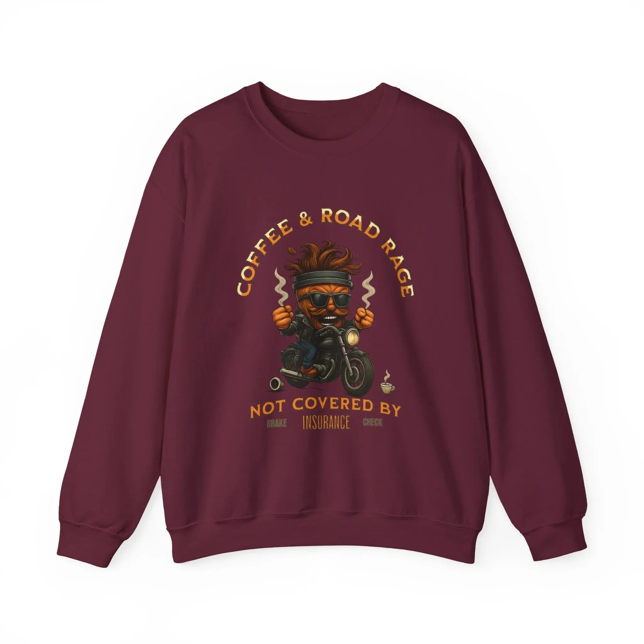 Coffee & Road Rage Sweatshirt Printify
