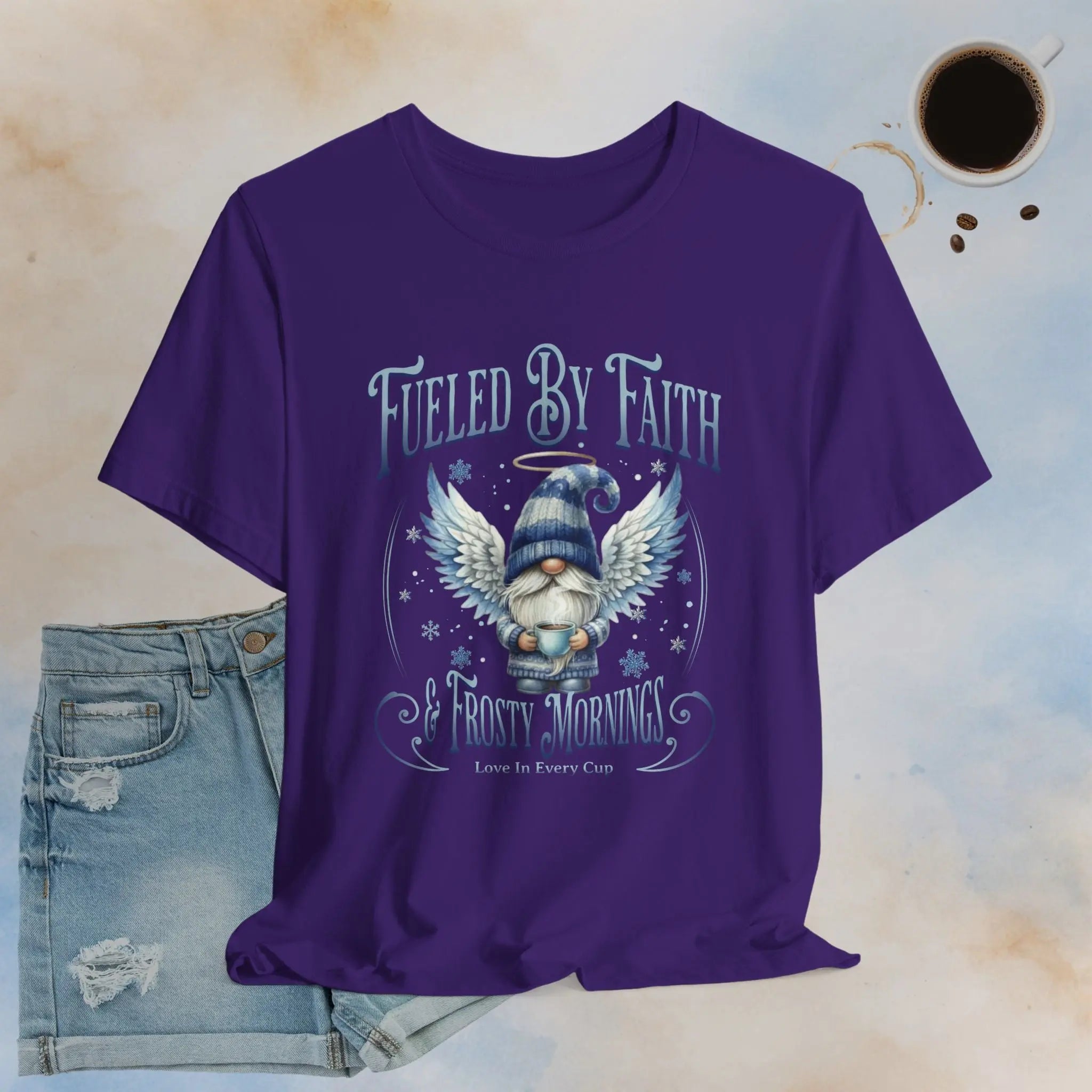 Fueled by Faith T‑Shirt Printify