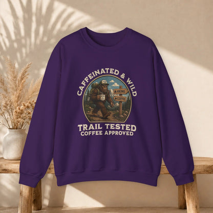 Caffeinated & Wild Sweatshirt Printify