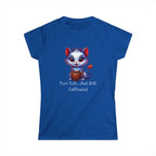 Purr Evil Tshirt - And Still Caffeinated - Coffee Tee Printify