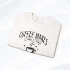 Coffee Makes This Shift Tolerable Sweatshirt Printify