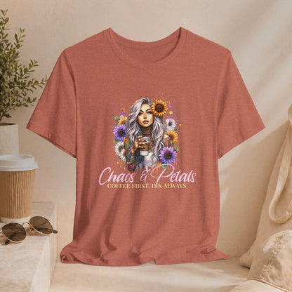 Chaos & Petals T-Shirt Printify