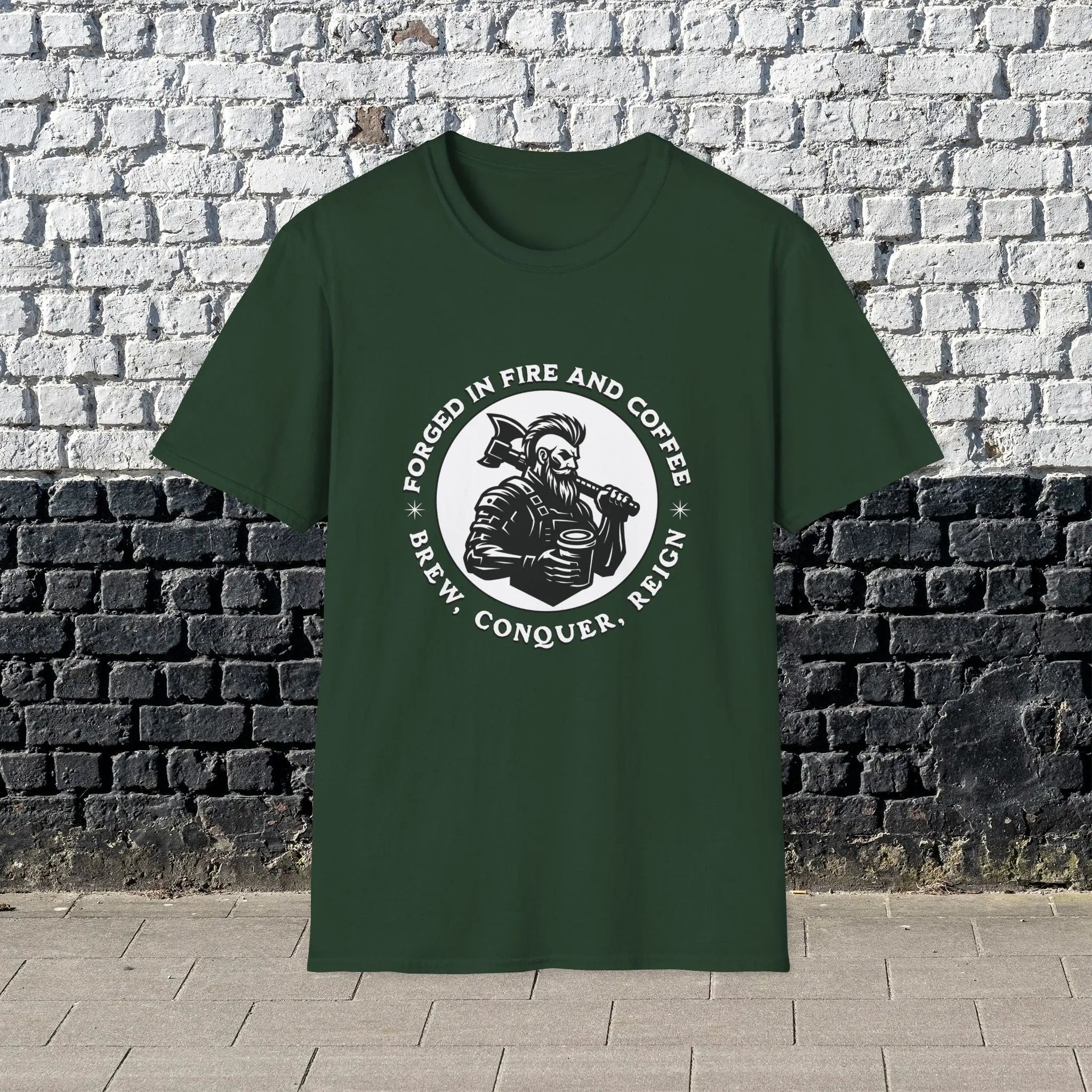 Forged in Fire Viking T-Shirt Printify