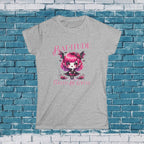 Batitude Tee, Cute Bat Tee, Women's Graphic Shirt, Alternative Fashion Top, Gifts for Goth Girls, Halloween Wear - Boldly Bitter Company