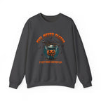 Evil Never Sleeps Sweatshirt Printify