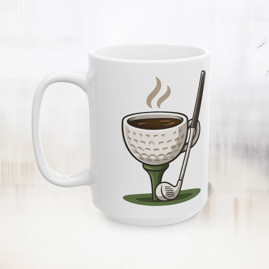 Golf-Themed 15oz Mug - Boldly Bitter Company