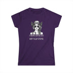 Cowgirl Coffee T-Shirt – I Drink Coffee So I Don’t Slap Stupid Funny Western Tee Printify
