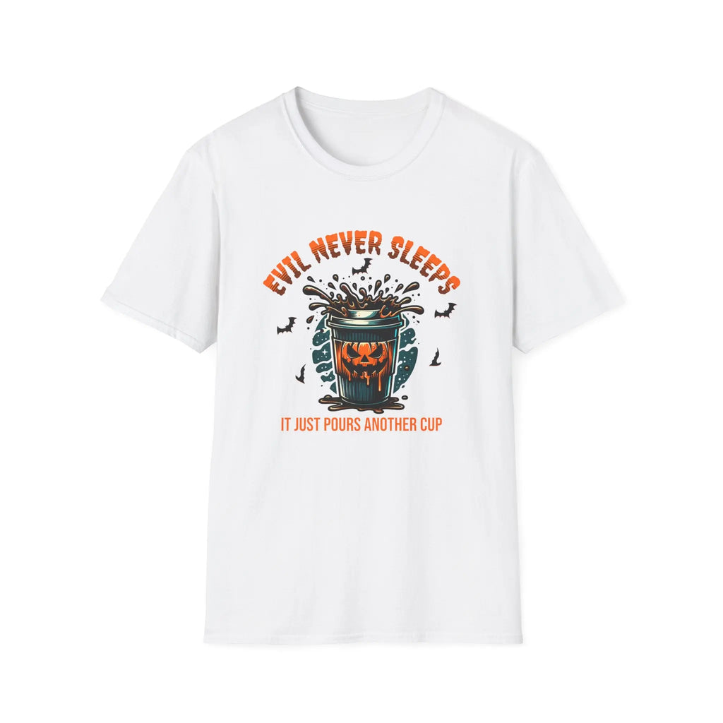 Evil Never Sleeps T-shirt Printify