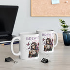 Brew It! Ceramic Mug - Motivational Coffee Cup Printify