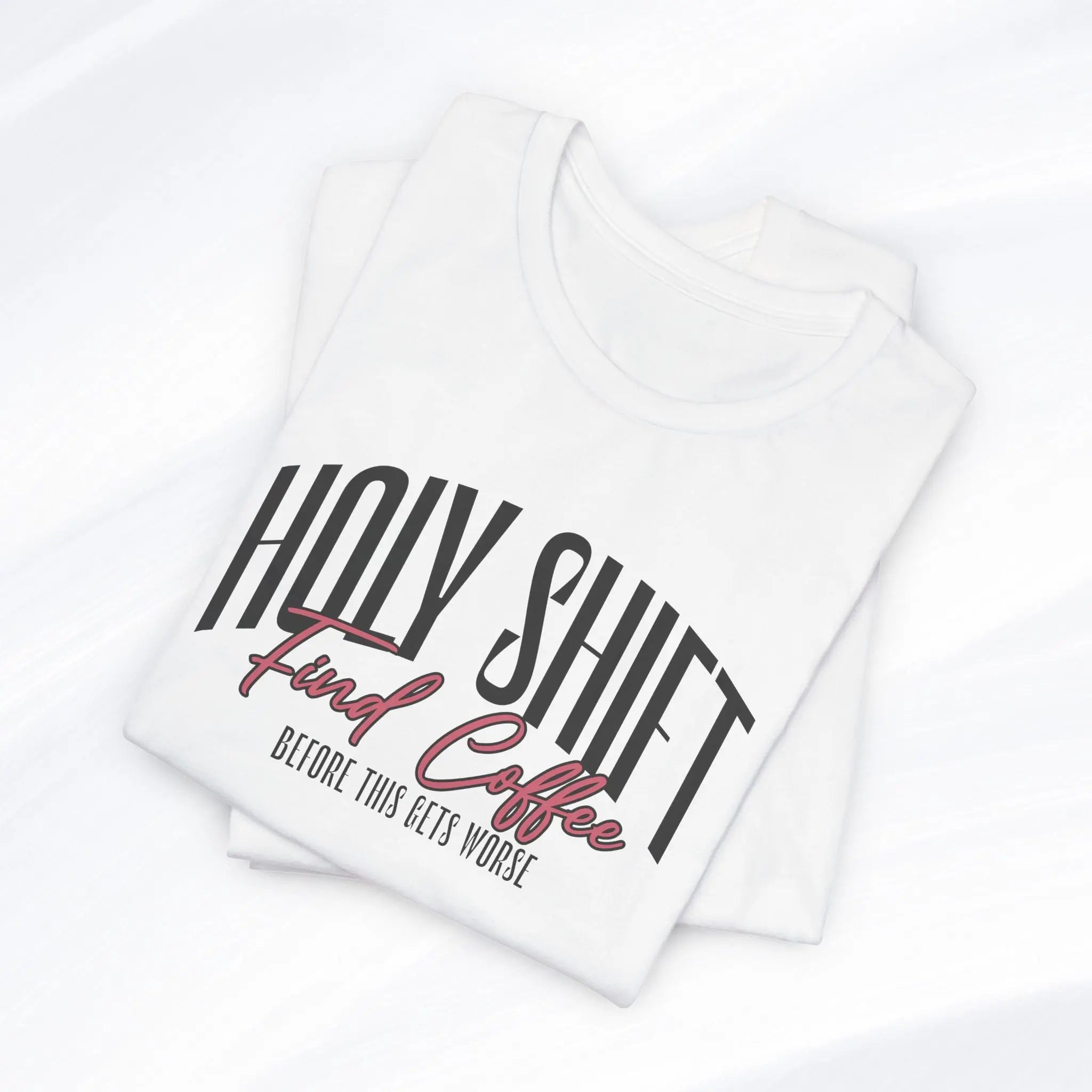 Holy Shift Coffee Tee Printify