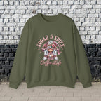 Sugar & Spice Sweatshirt | Cozy Gift for Coffee Lovers, Cute Casual Wear, Perfect for Holidays, Everyday Comfort - Boldly Bitter Company