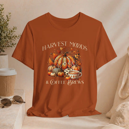 Harvest Moods & Coffee Brews Tee Printify