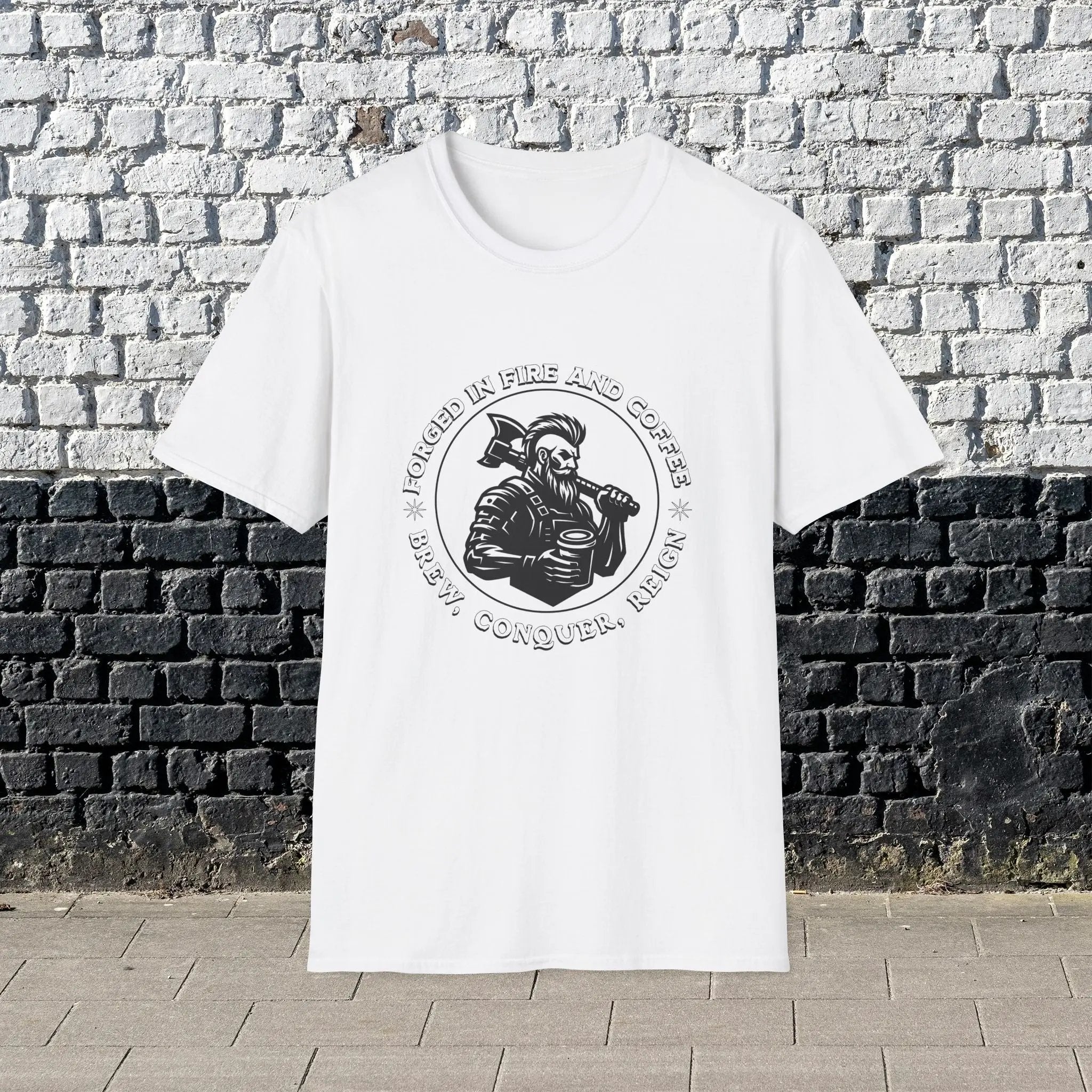 Forged in Fire Viking T-Shirt Printify