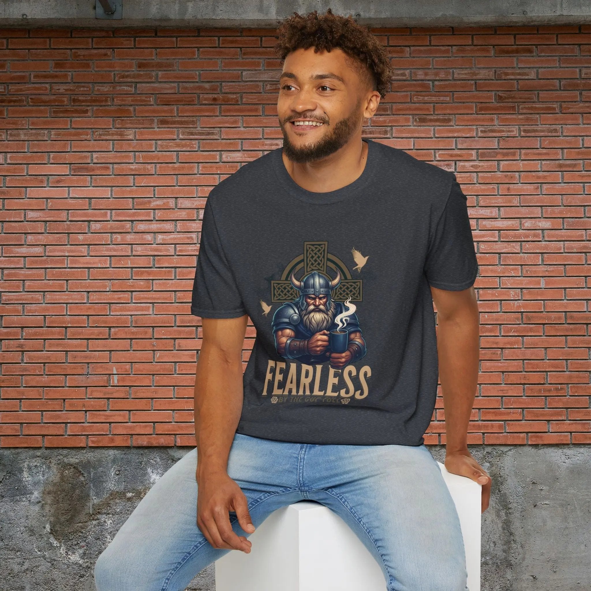 Fearless Viking T-Shirt Printify