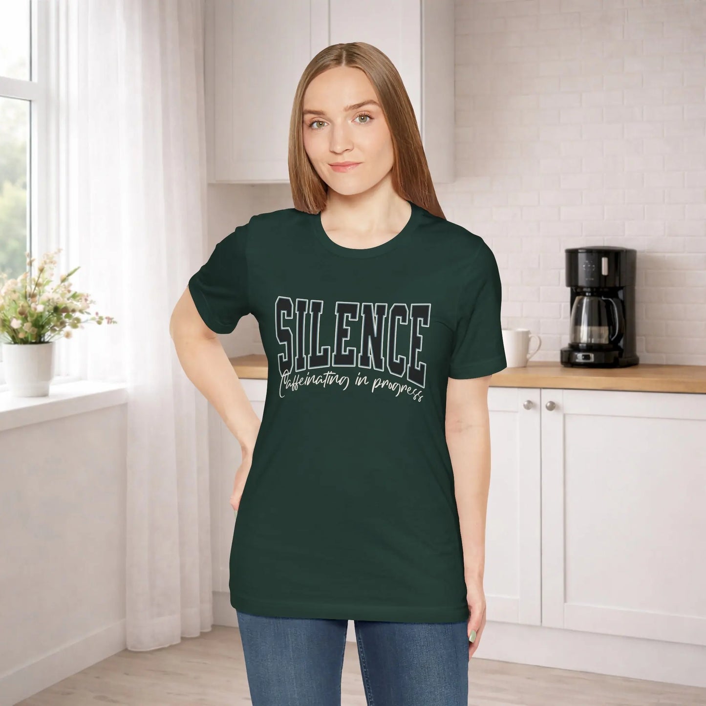 Silence Tee — "Celebration in Progress" Graphic T‑Shirt Printify