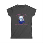 Sippin Pretty T-Shirt - Cute Kitten in Coffee Cup Saying Printify
