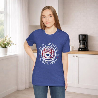 Red, White & Brewed Tee - Boldly Bitter Company