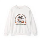 Spooky Sips & Cozy Trips Sweatshirt Printify