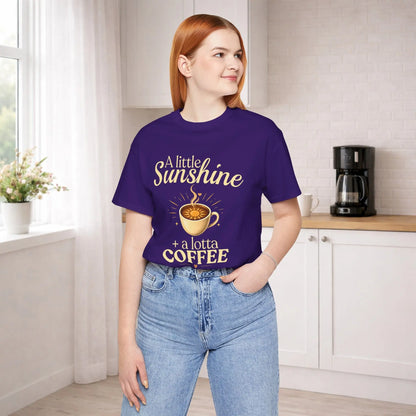 Little Sunshine & Coffee T-Shirt Printify