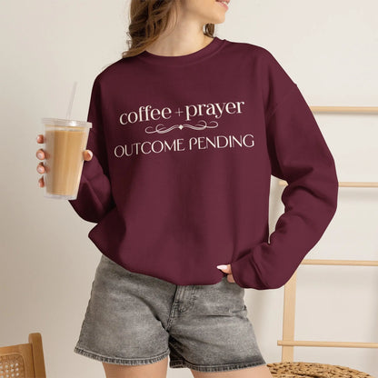 Coffee + Prayer Sweatshirt Printify