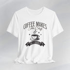 Coffee Makes This Shift Tolerable T‑Shirt - Boldly Bitter Company