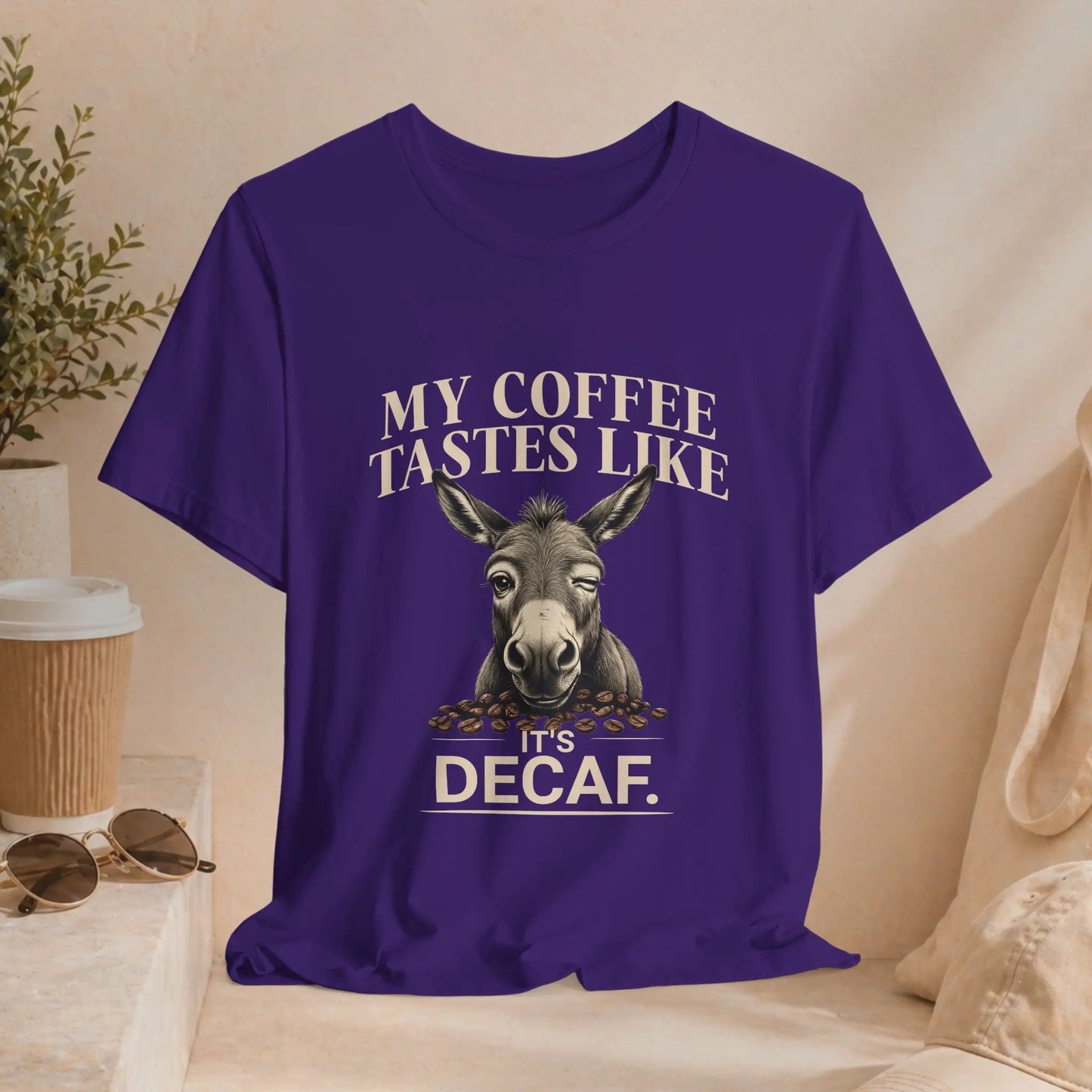Coffee Tastes Like Decaf Tee - Boldly Bitter Company