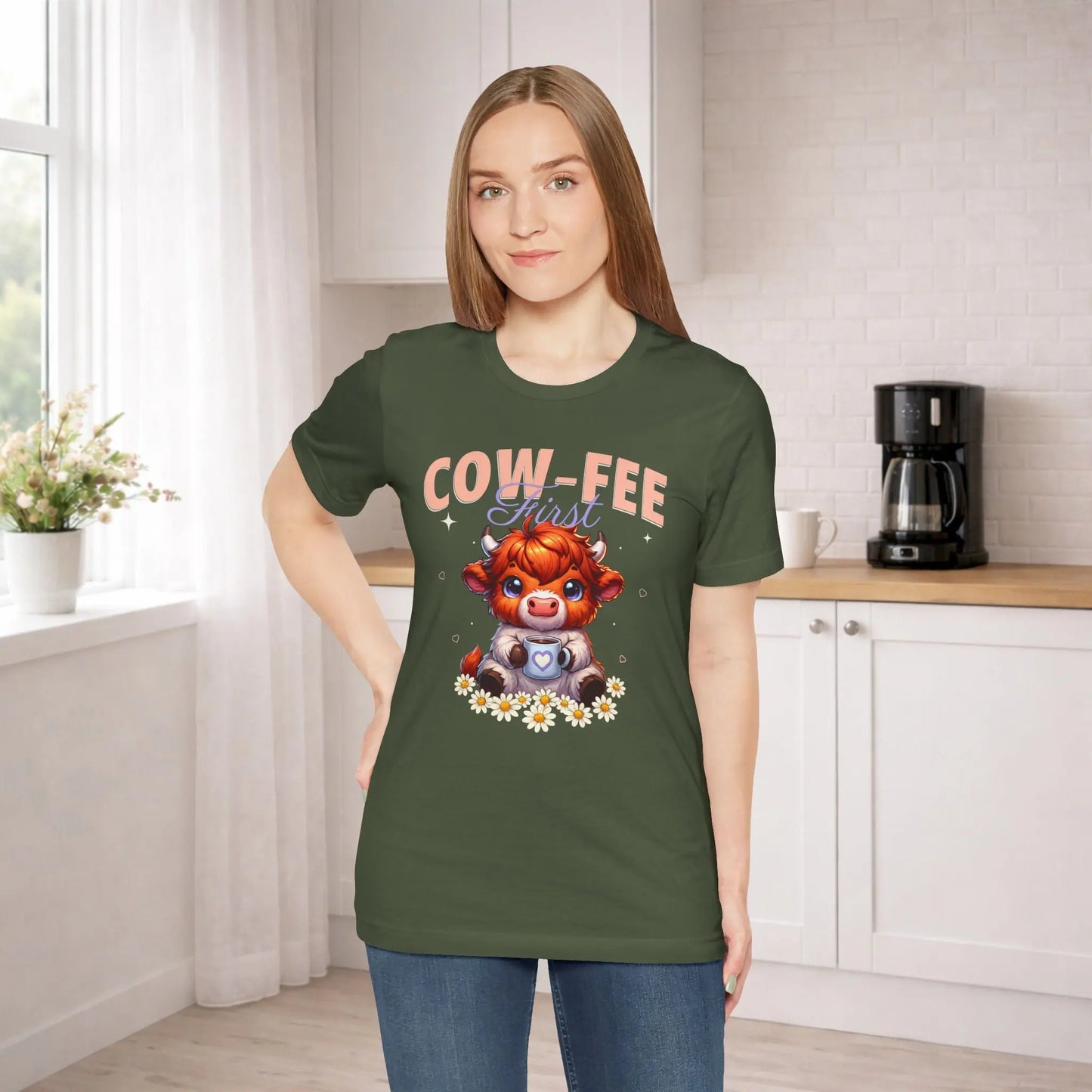 Cow-Fee First Tee - Boldly Bitter Company