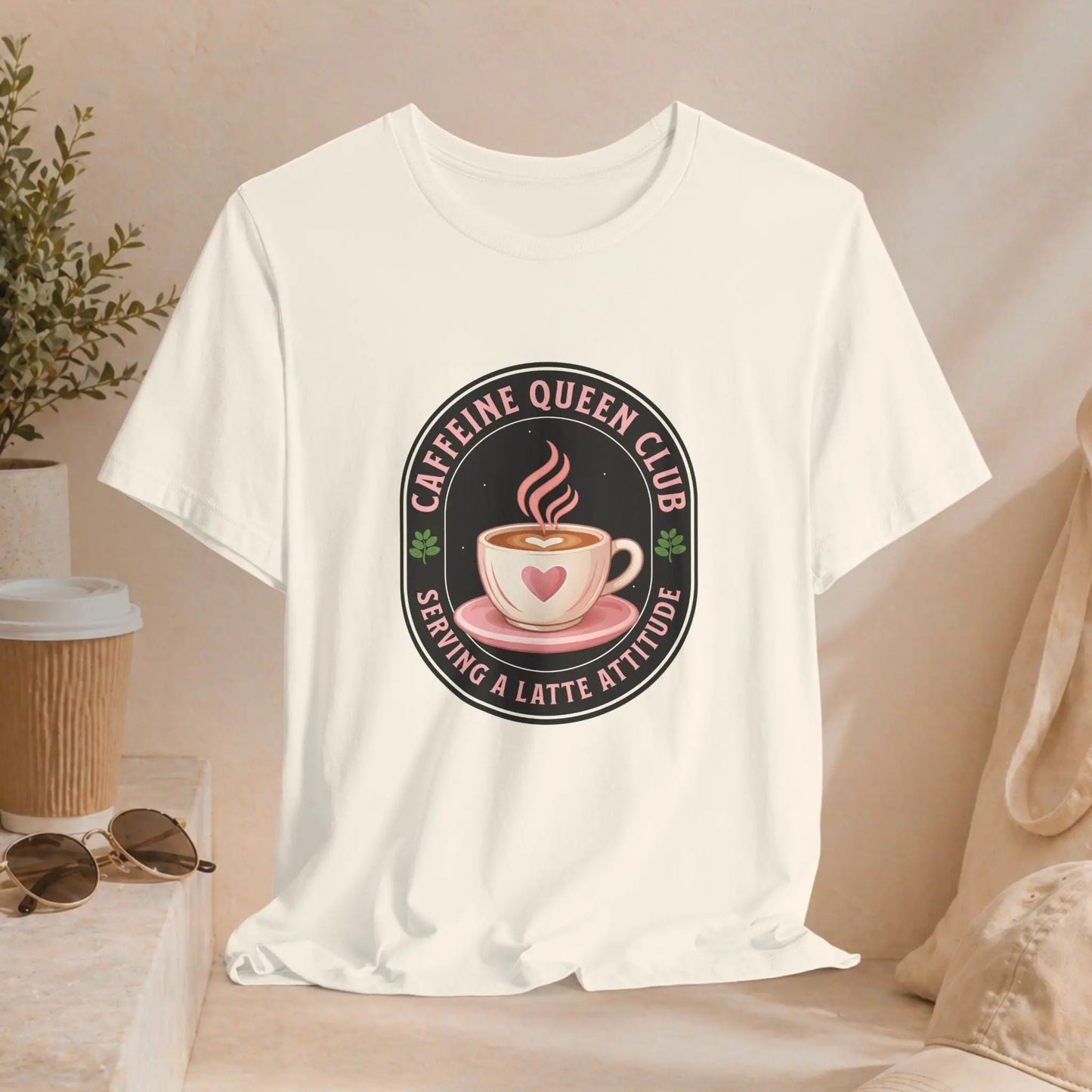 Caffeine Queen Club T-Shirt - Boldly Bitter Company