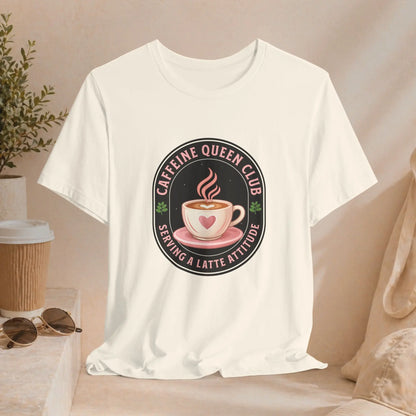 Caffeine Queen Club T-Shirt - Boldly Bitter Company