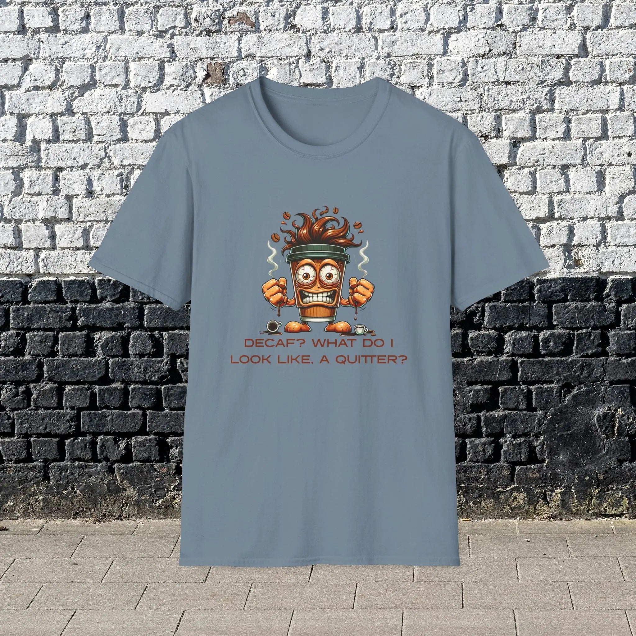 Decaf Quitter T-Shirt Printify