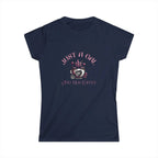 Just a Gal and Her Coffee T-Shirt – Cute Coffee Cup Graphic Tee Printify