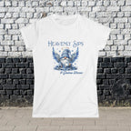 Heavenly Sips Tee, Cute Women's T-Shirt with gnome kisses, Funny Coffee Lovers Gift, Casual Everyday Wear, Cozy Winter Style, Birthday Present - Boldly Bitter Company