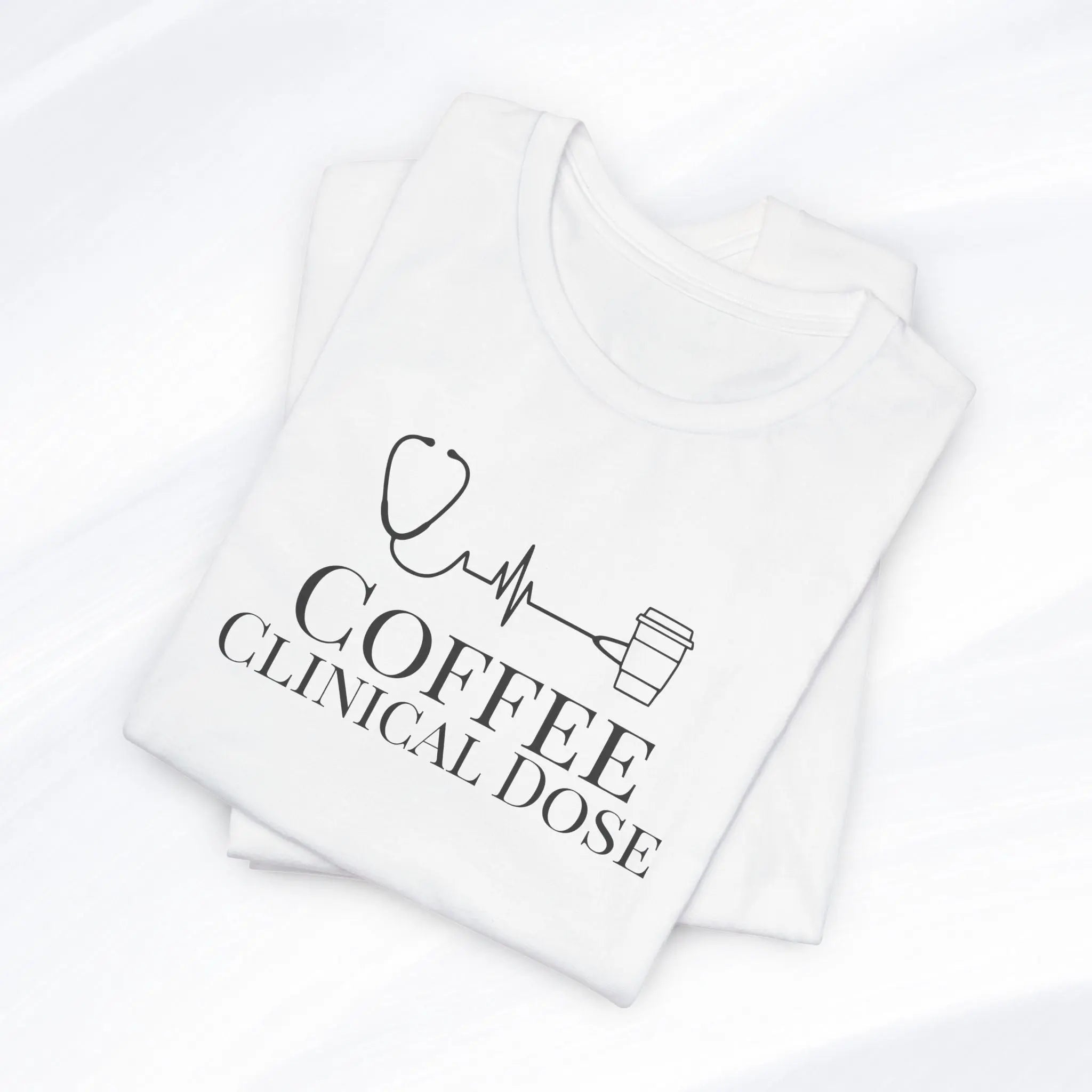 Coffee Clinical Dose Tee Printify