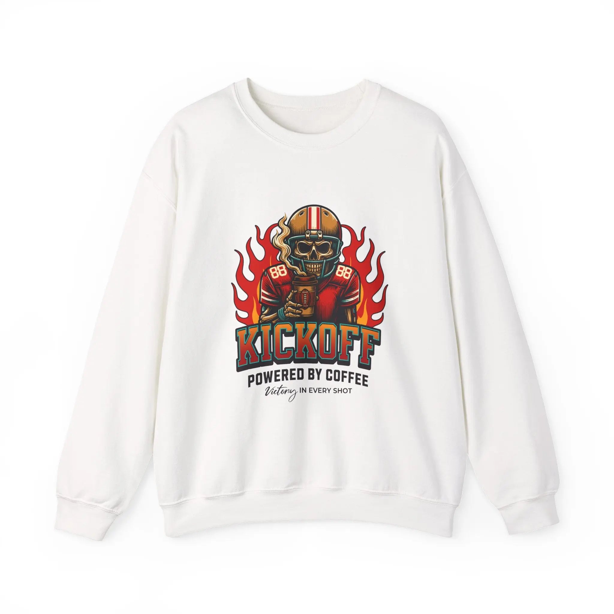 Kickoff Coffee Sweatshirt Printify