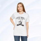 Coffee Makes This Shift Tolerable T‑Shirt - Boldly Bitter Company