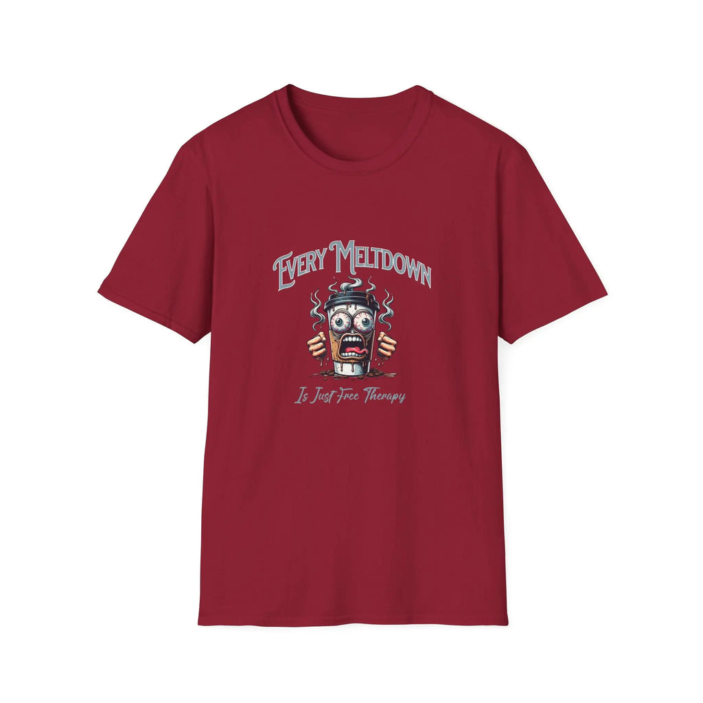 Therapy Coffee Cup T-shirt Printify