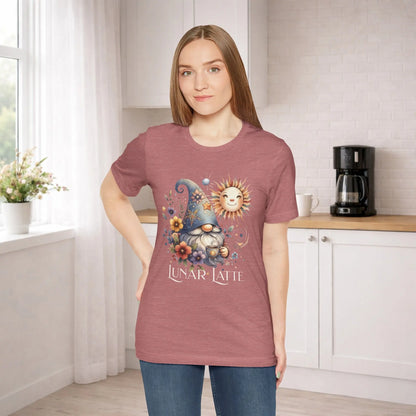 Lunar Latte Gnome Tee Printify