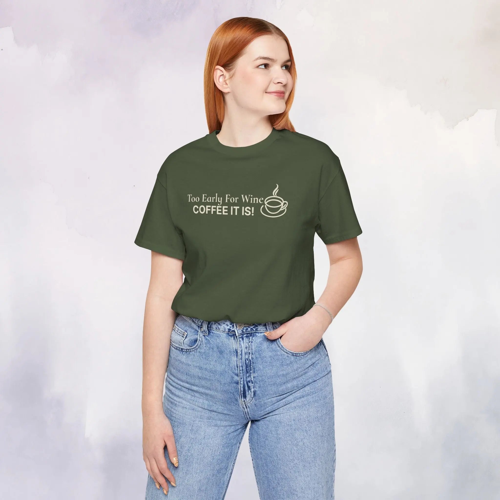 Coffee It Is Tee Printify