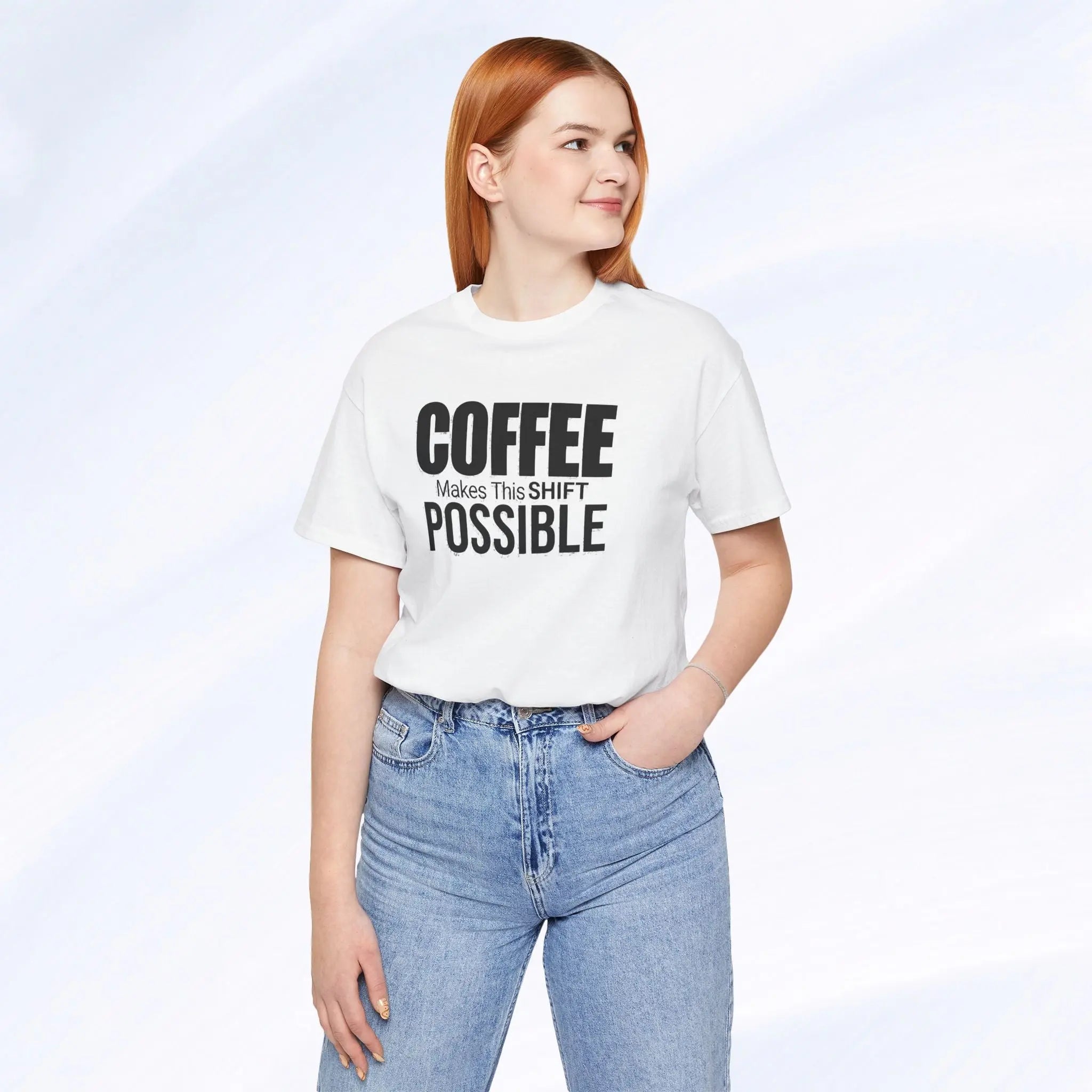 Coffee Makes This Shift Possible T-Shirt Printify