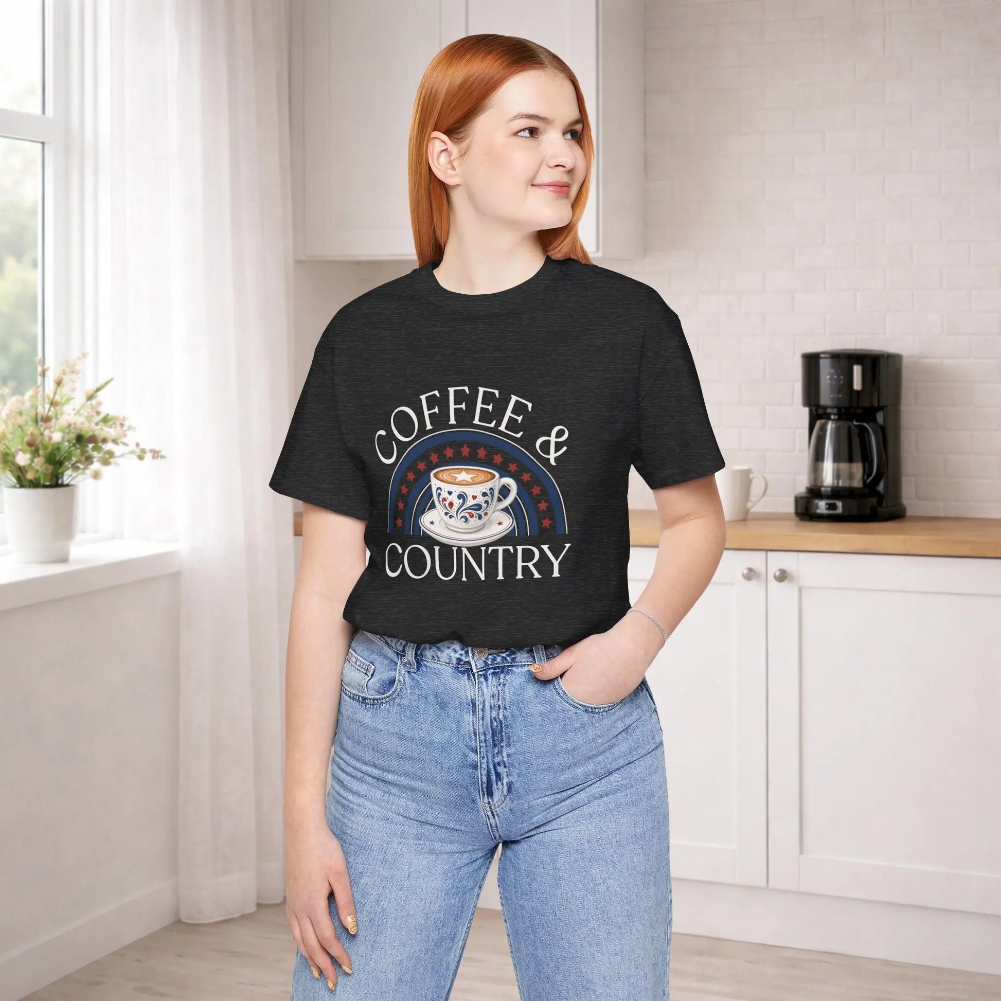 Coffee & Country Tee Printify
