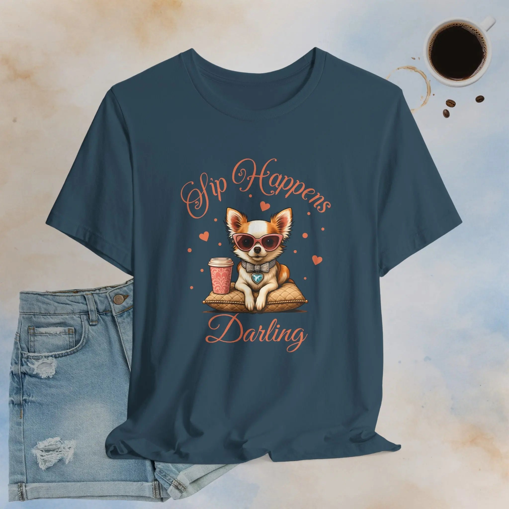 Sip Happens Tee Printify