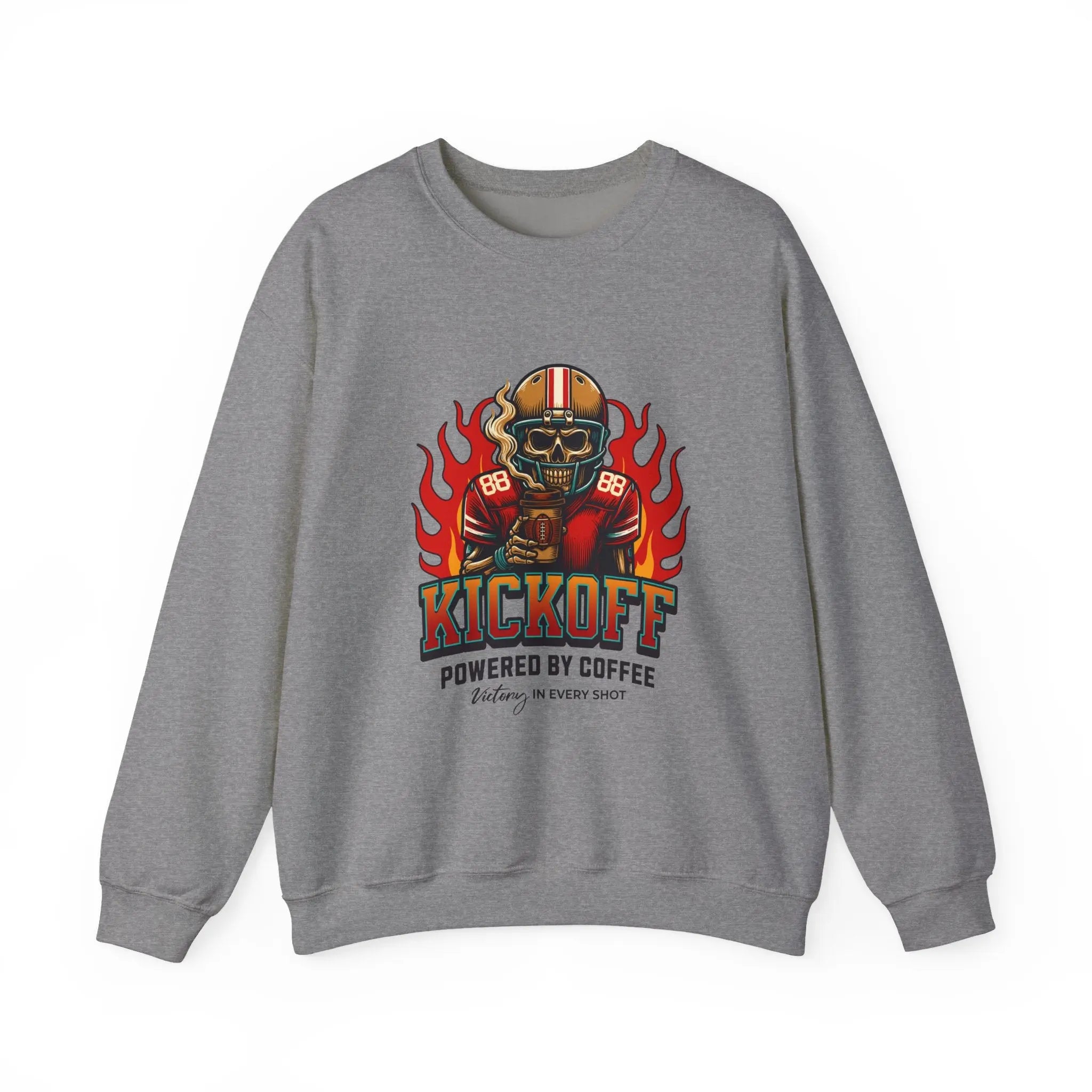 Kickoff Coffee Sweatshirt Printify