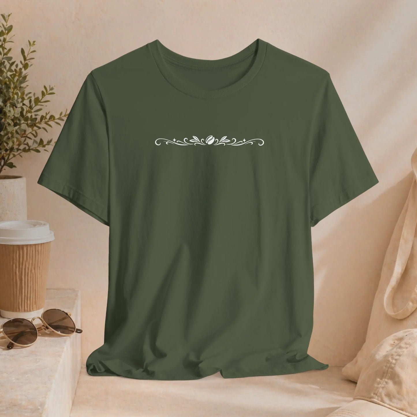 Cafe Garden Tee Printify