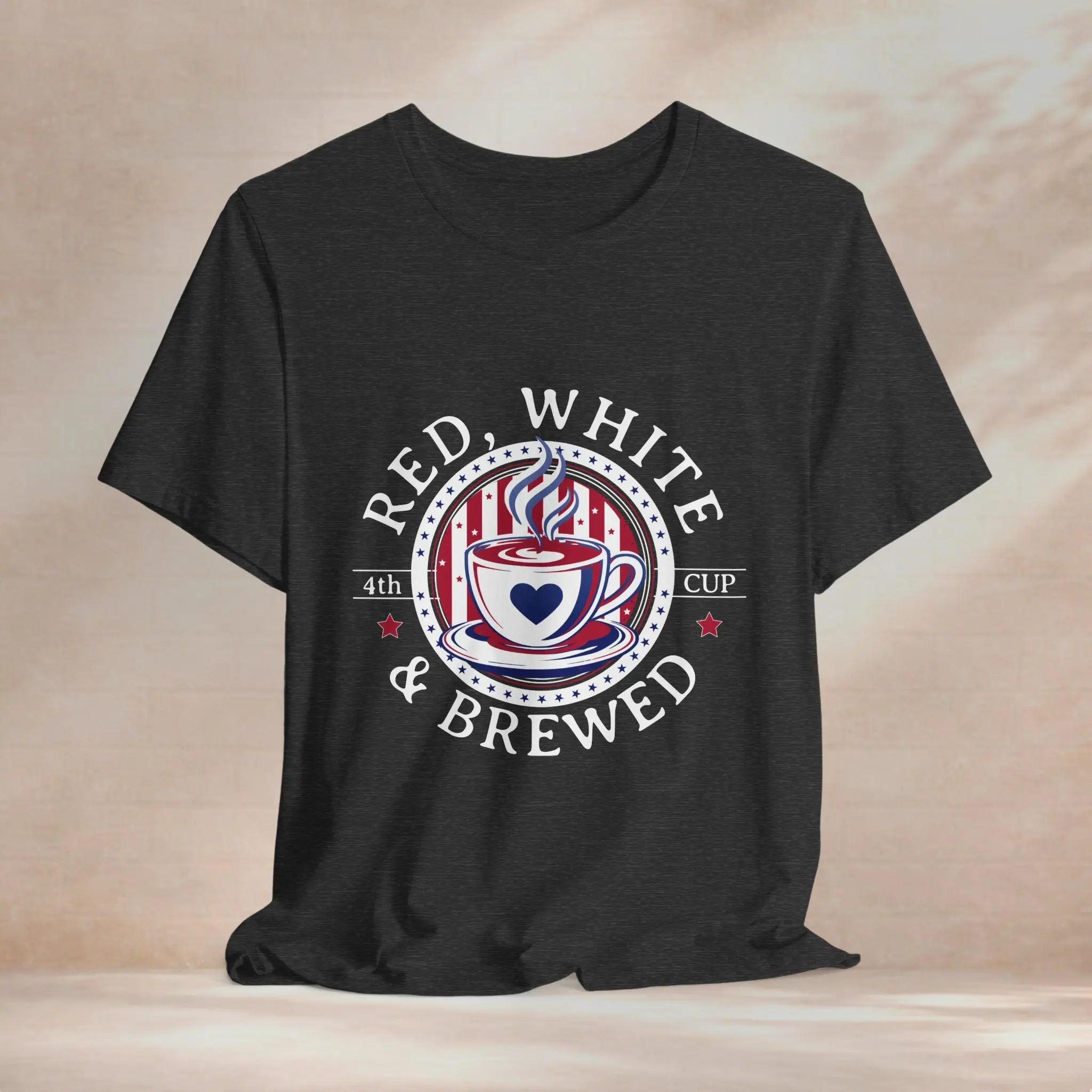 Red, White & Brewed Tee Printify