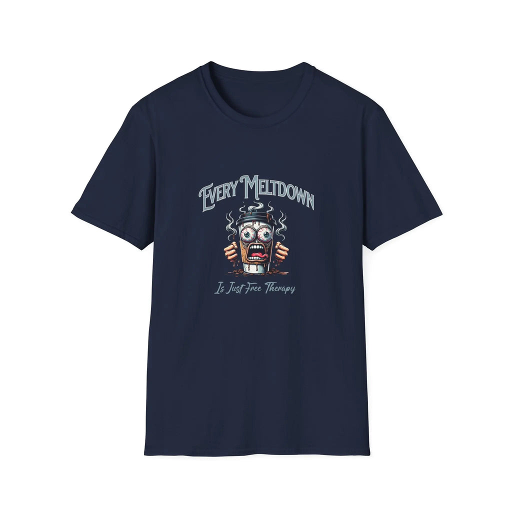 Therapy Coffee Cup T-shirt Printify