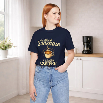 Little Sunshine & Coffee T-Shirt Printify