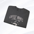 Coffee Makes This Shift Tolerable Sweatshirt Printify