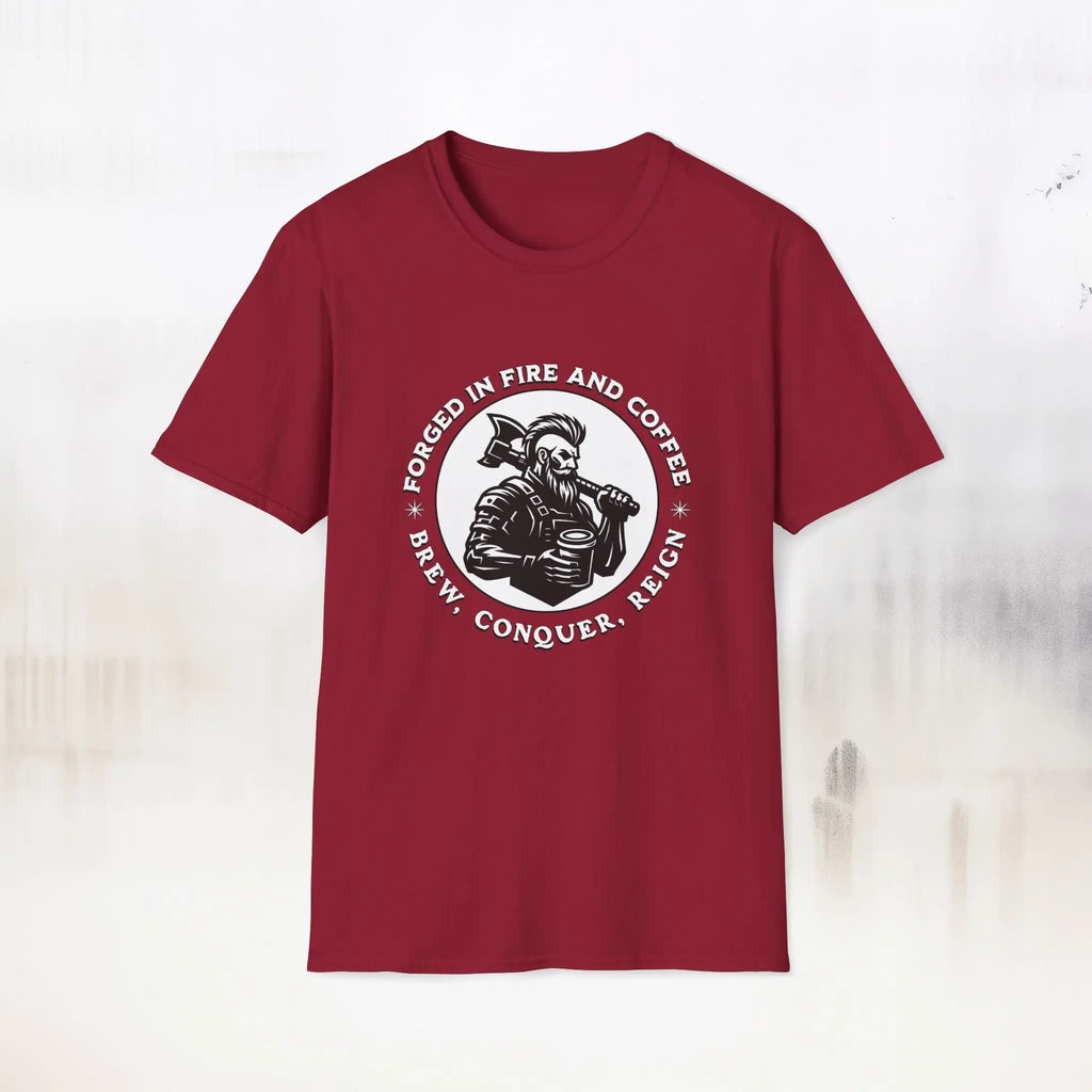 Forged in Fire Viking T-Shirt Printify