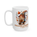 Autumn Gnome 15 oz Ceramic Mug Printify