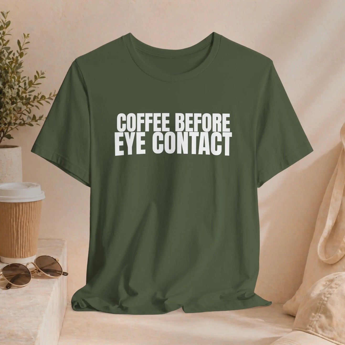 Eye Contact T-Shirt - Boldly Bitter Company